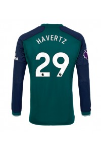 Arsenal Kai Havertz #29 Jalkapallovaatteet Kolmaspaita 2023-24 Pitkähihainen
